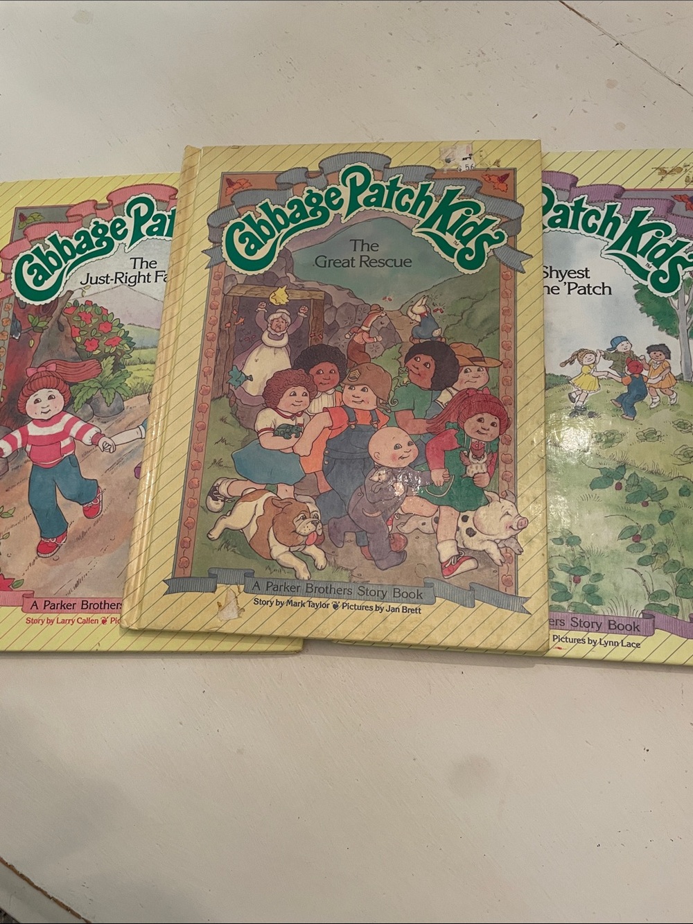 Trio of Cabbage Patch Kids books